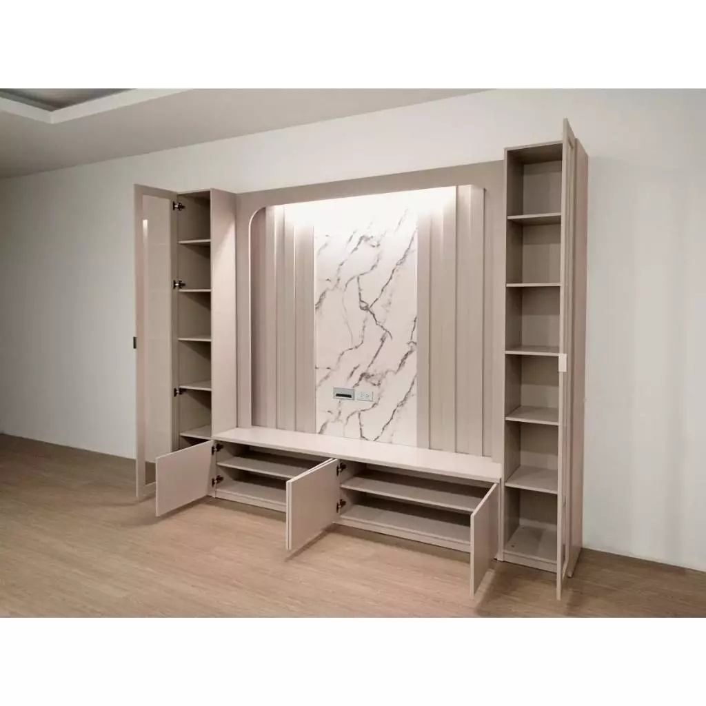 ตู้โชว์วางทีวี Neat (นีท) 270 ซม. รุ่น HT-270 / LOG - Image 13